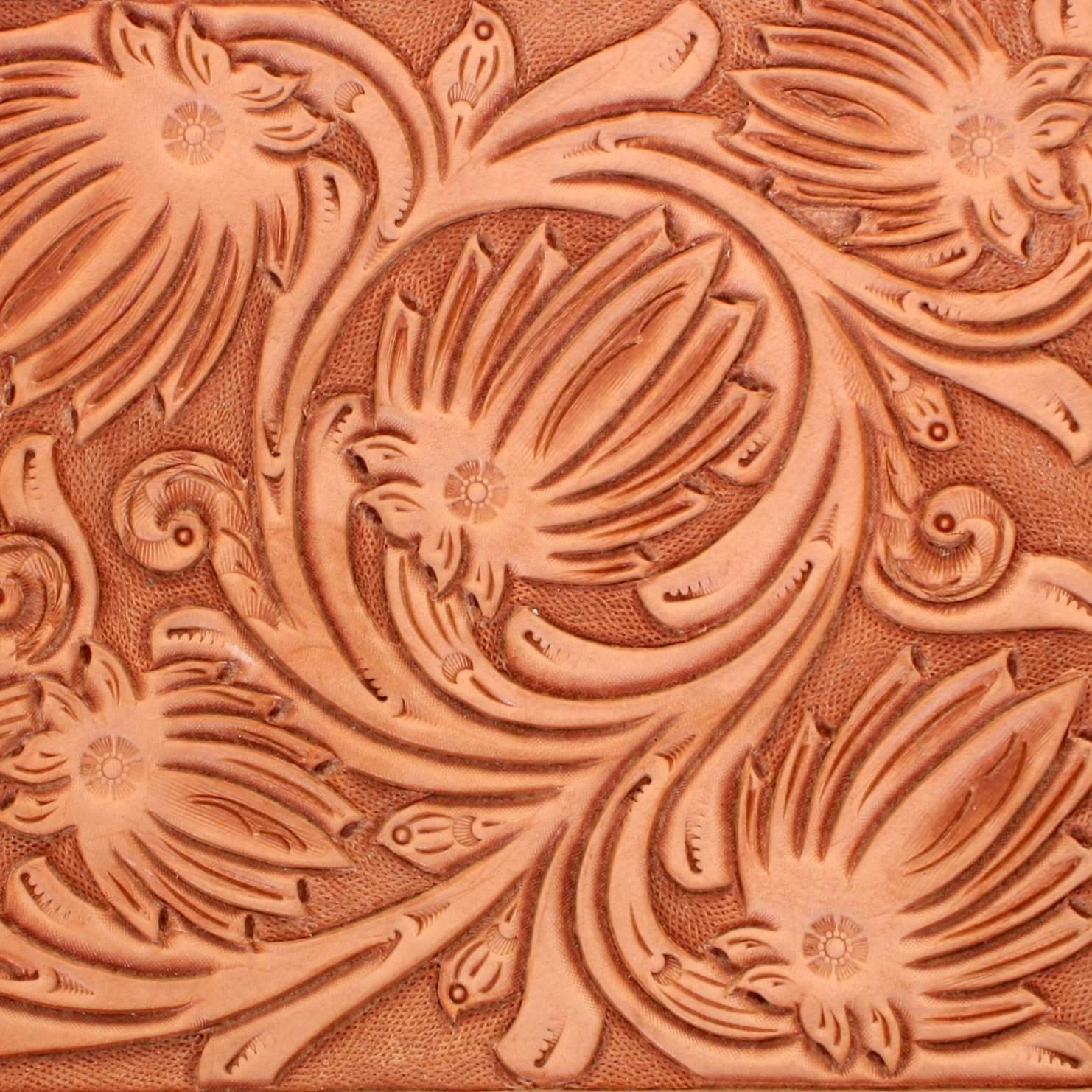 western leather carving patterns