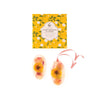 Rosy Rings Botanical Wax Sachet Oval Set - Lemon Blossom And Lychee