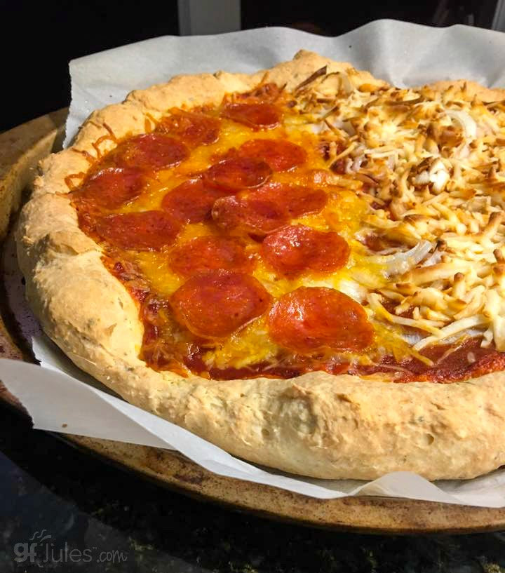 gfJules Gluten Free Pizza Crust Mix voted 1 two years in a row!