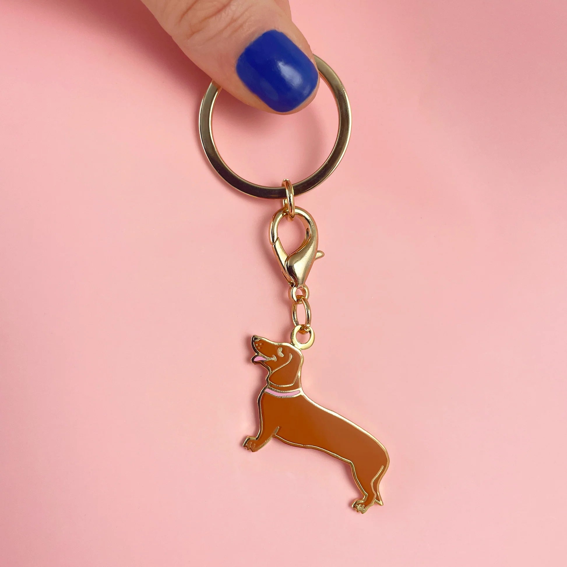 Cou Cou Suzette - Sausage Dog keyring