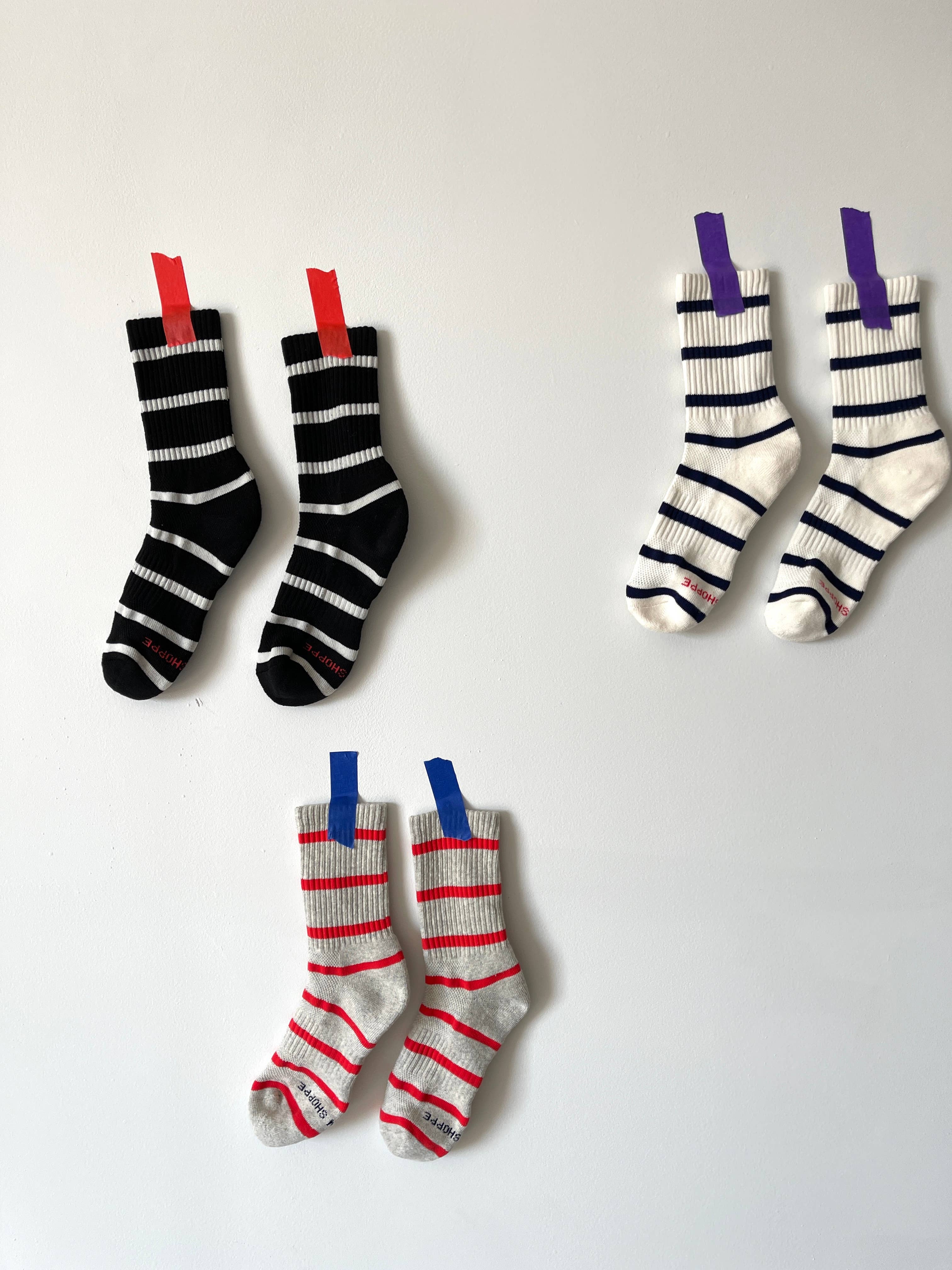 Boyfriend Socks - Sailor Stripe