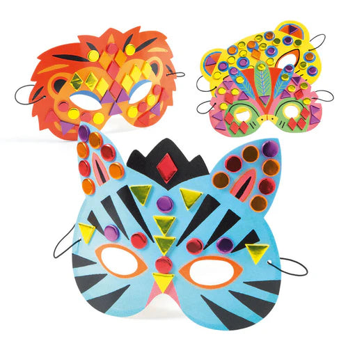 DIY Masks - Jungle Animals