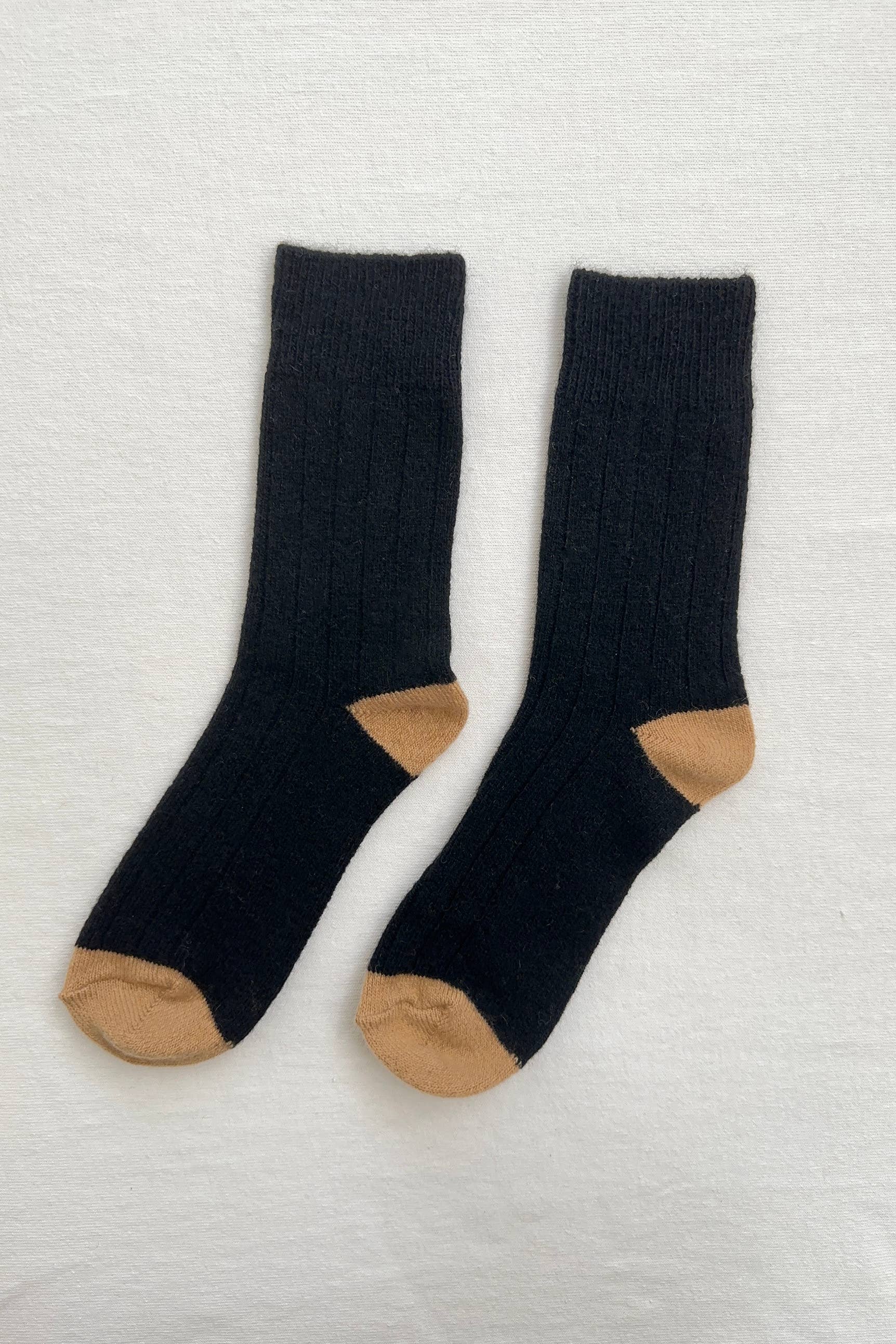 Classic Cashmere Socks - Black