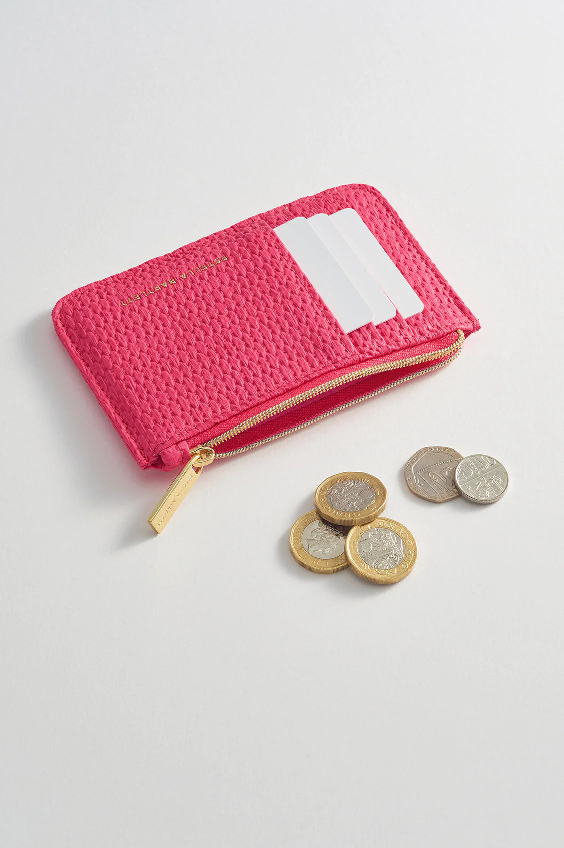 Card Purse - Bright Pink