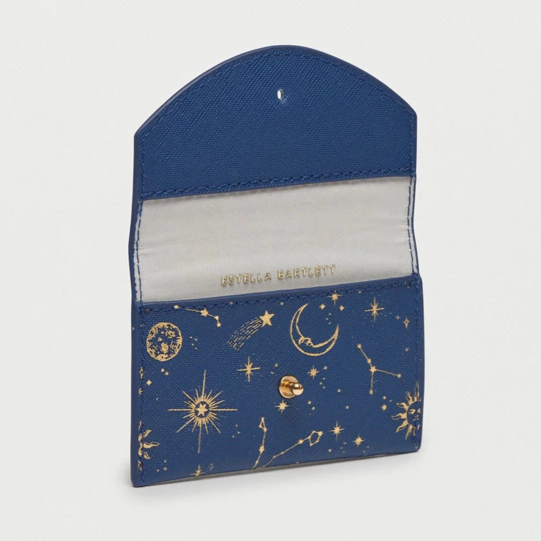 Card Holder - Navy Celestial