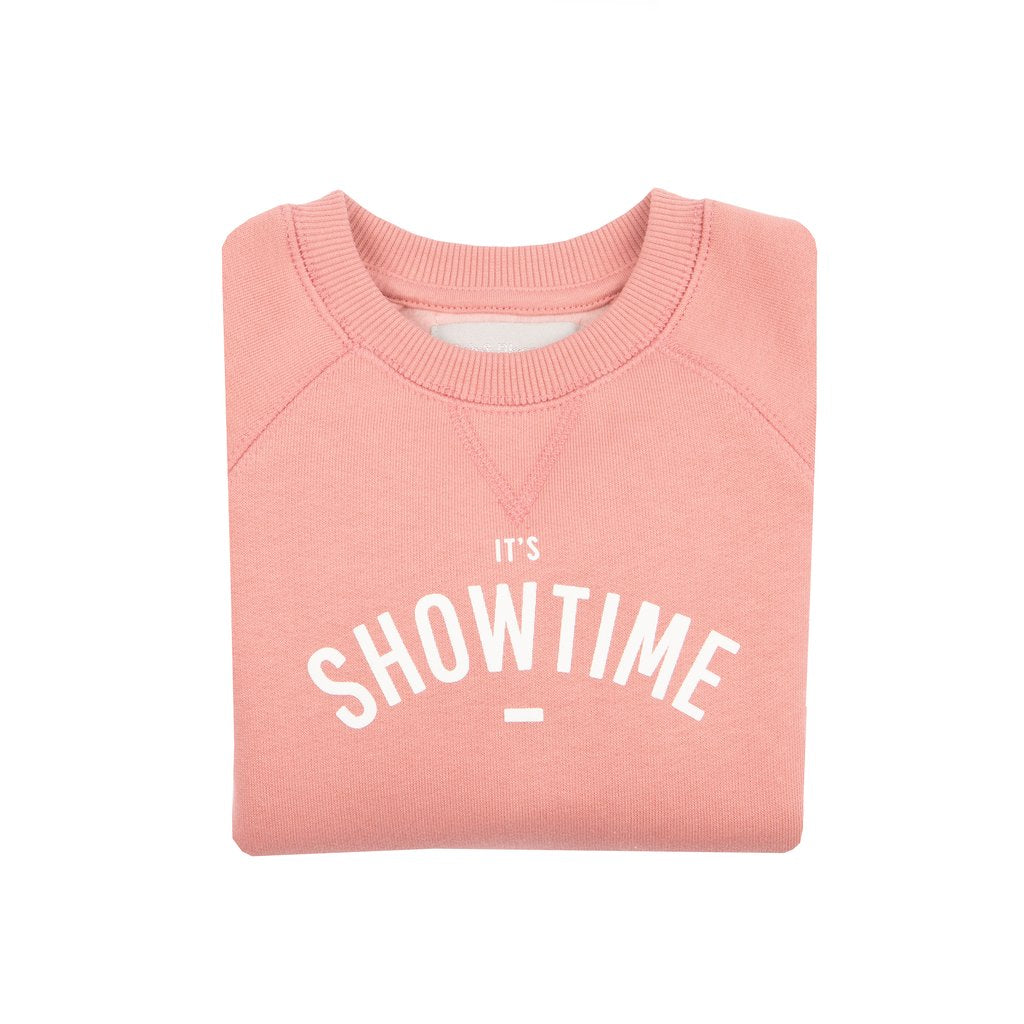 Bob & Blossom - ROSE PINK IT'S SHOWTIME SWEATSHIRT