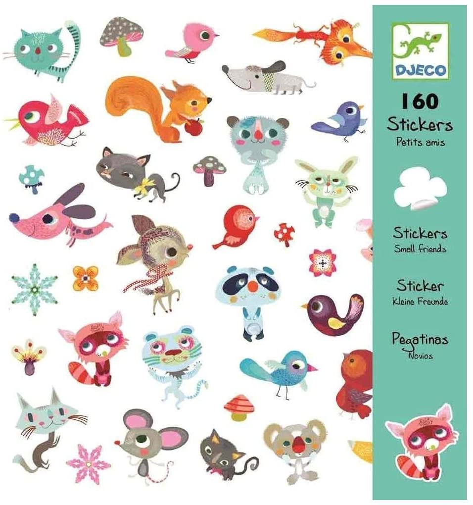 Djeco - Small Friends Stickers