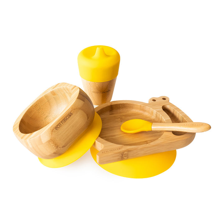 Eco-Rascals - Snail Feeder Cup Gift Set - Yellow