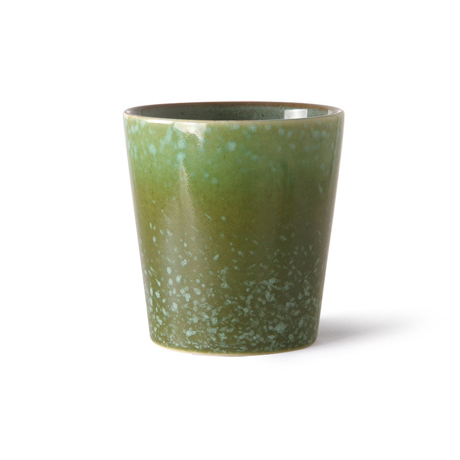 70s Ceramics - Coffee Mug - Grass