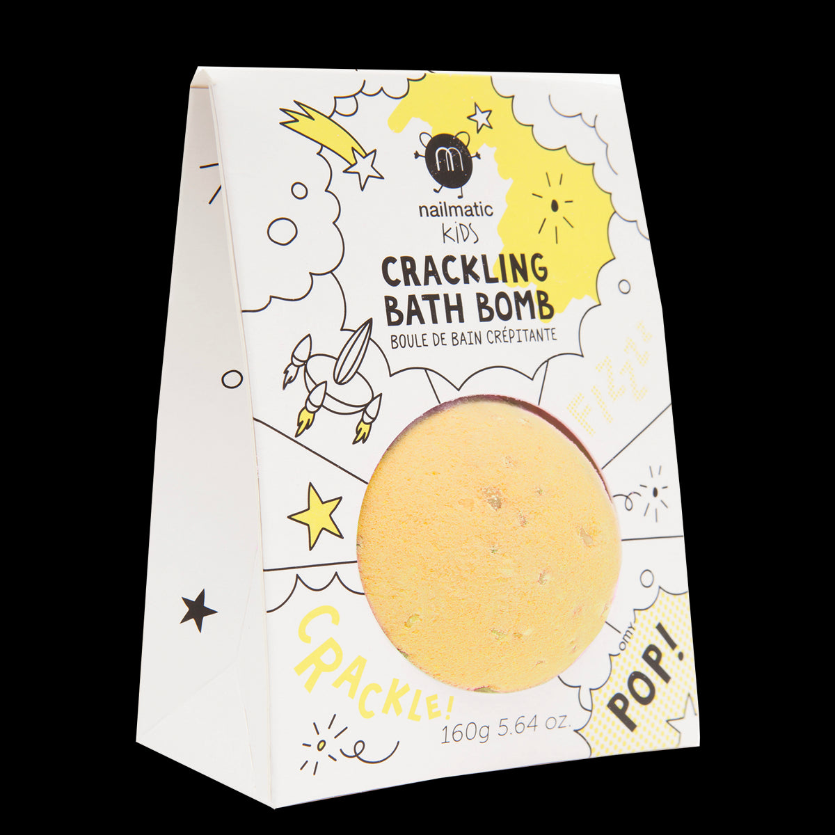 Crackling Bath Bomb - Yellow