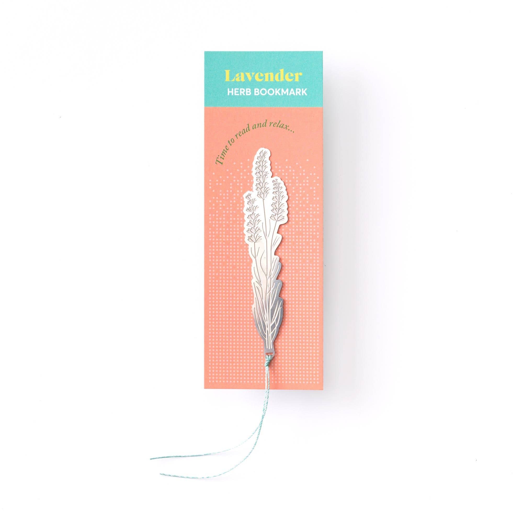 Another Studio - Metal Bookmark - Lavender Flower