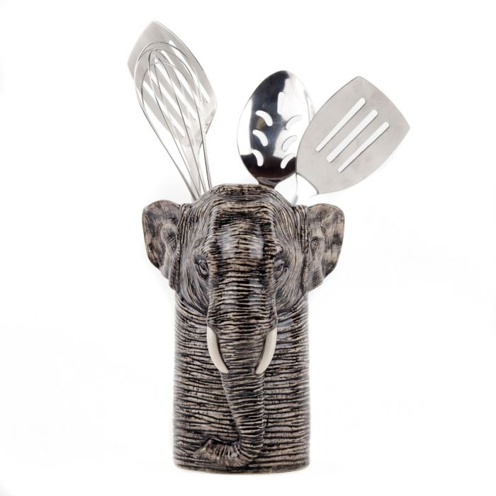 Elephant Utensil Pot