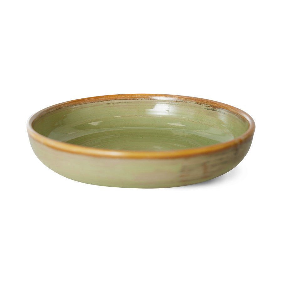 Chef Ceramics - Deep Plate Medium - Moss Green