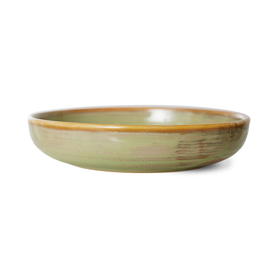 Chef Ceramics - Deep Plate Medium - Moss Green