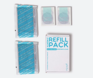 Phox Alkaline refill packs and packaging