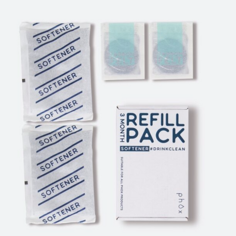 Phox refillable softener pack