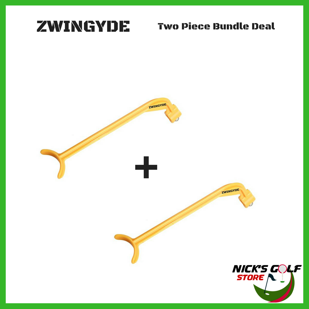 2pcs Zwingyde Golf Swing Correcting Tool 65 Discount