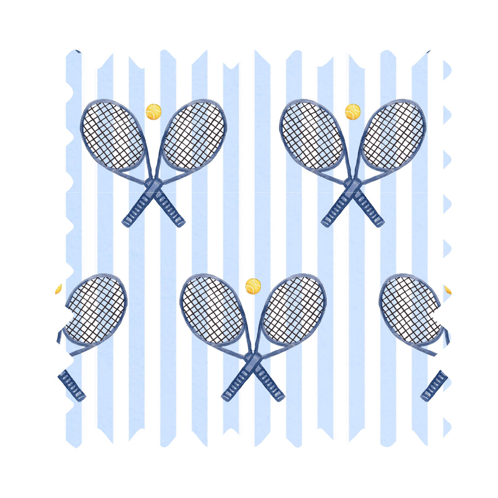 Luxury Gift Wrapping Paper - What A Racquet