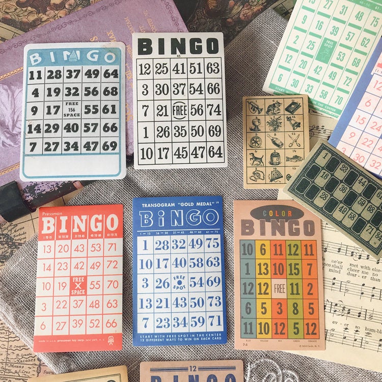 Bingo Cards Stickers Pack – Papergame