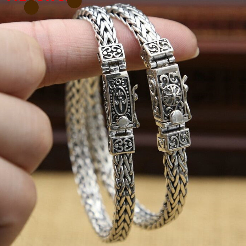 solid silver bracelet for womens