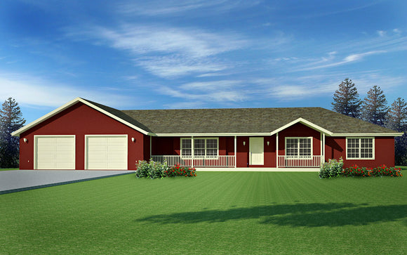  H170 House  Plans  Ranch  style  220 Sq Ft in PDF Mendon 