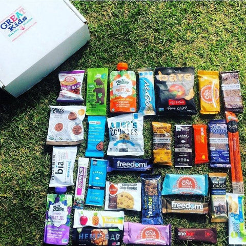 GREAT Kids Snack Box - Healthy organic and all natural snacks monthly subscription box