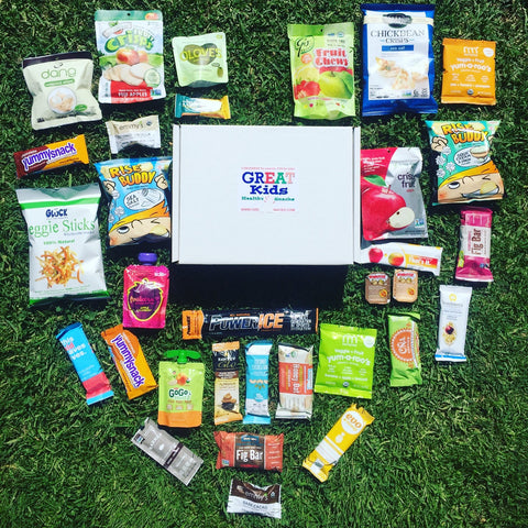 GREAT Kids Snack Box - Healthy Organic & All Natural Snacks