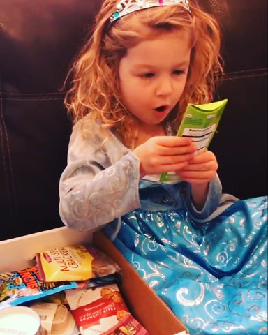 GREAT Kids Snack Box excited face