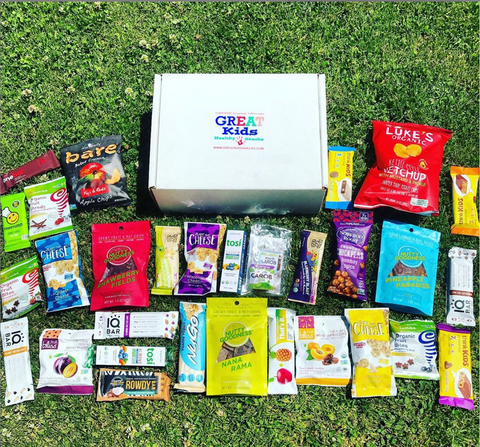 GREAT Kids Snack Box - Organic All Natural Healthy Subscription Box