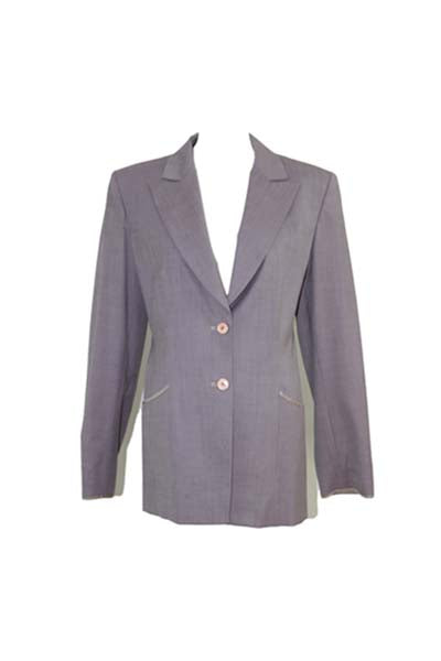 1990s Vintage Ron Leal Beautiful 90s Lilac Blazer Jacket