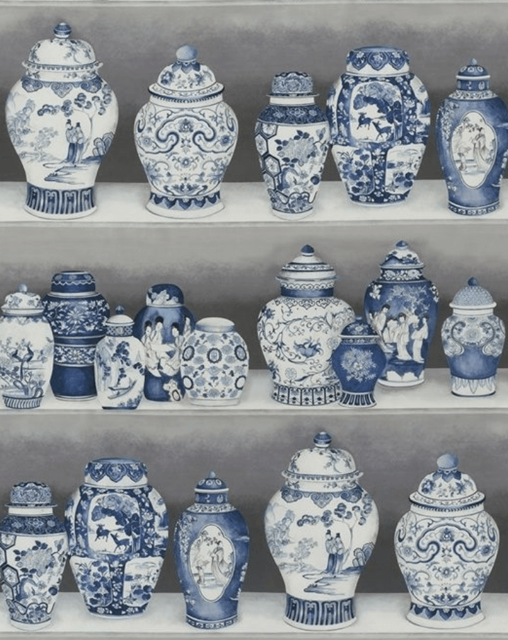 Ginger Jars in Blue and White