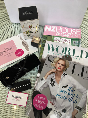 Goodie bag from Magpie Style Grand Opening