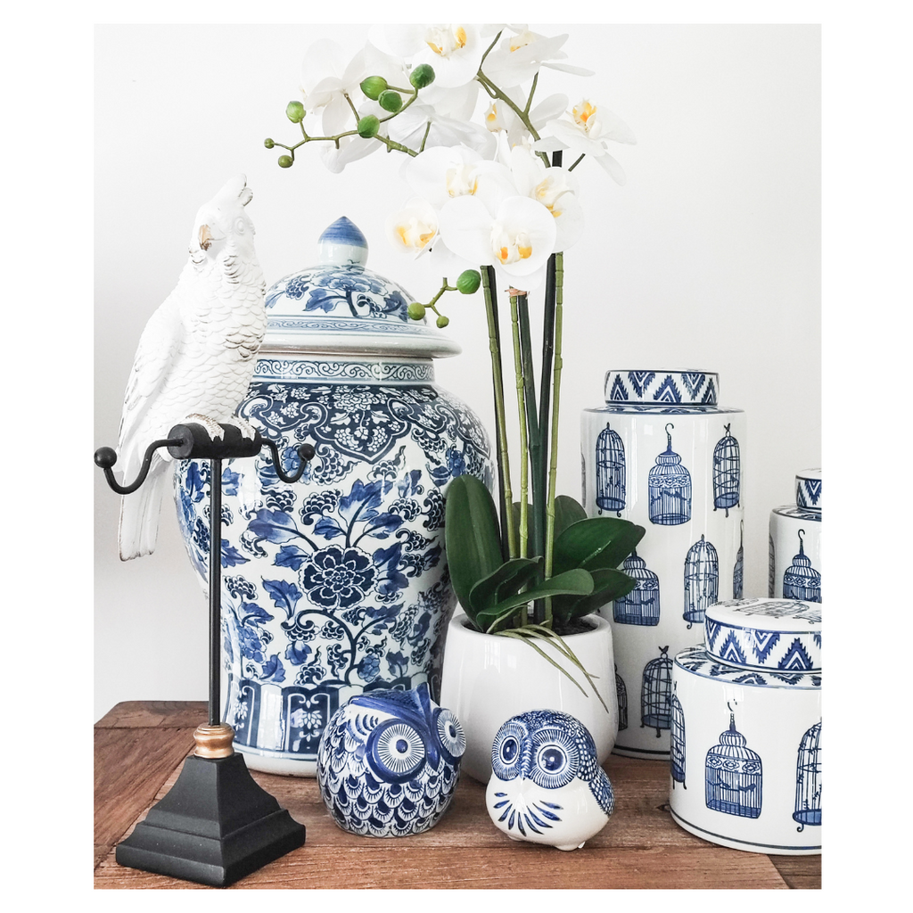 Magpie Home Blue and White Ceramics