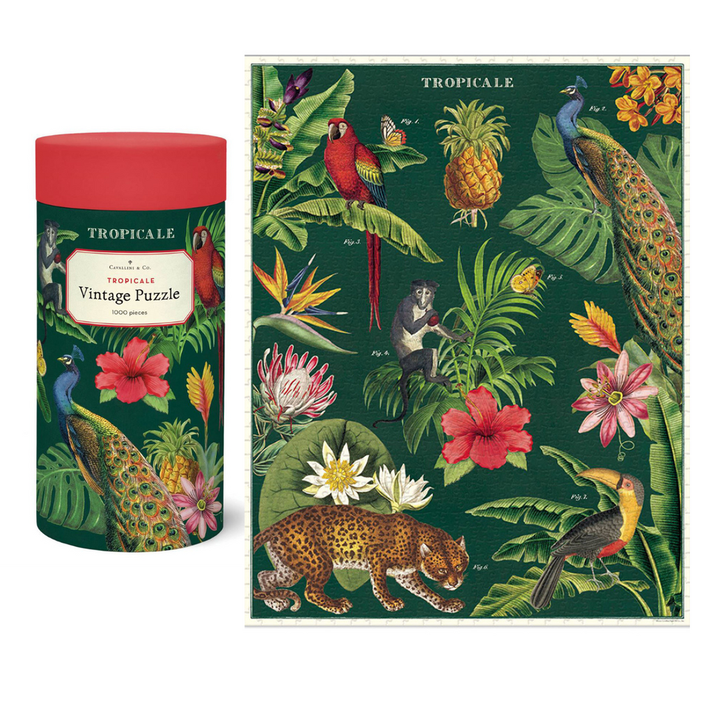 Cavallini & Co Tropical Puzzles