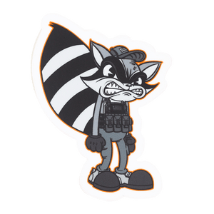 team-angry-raccoon-sticker