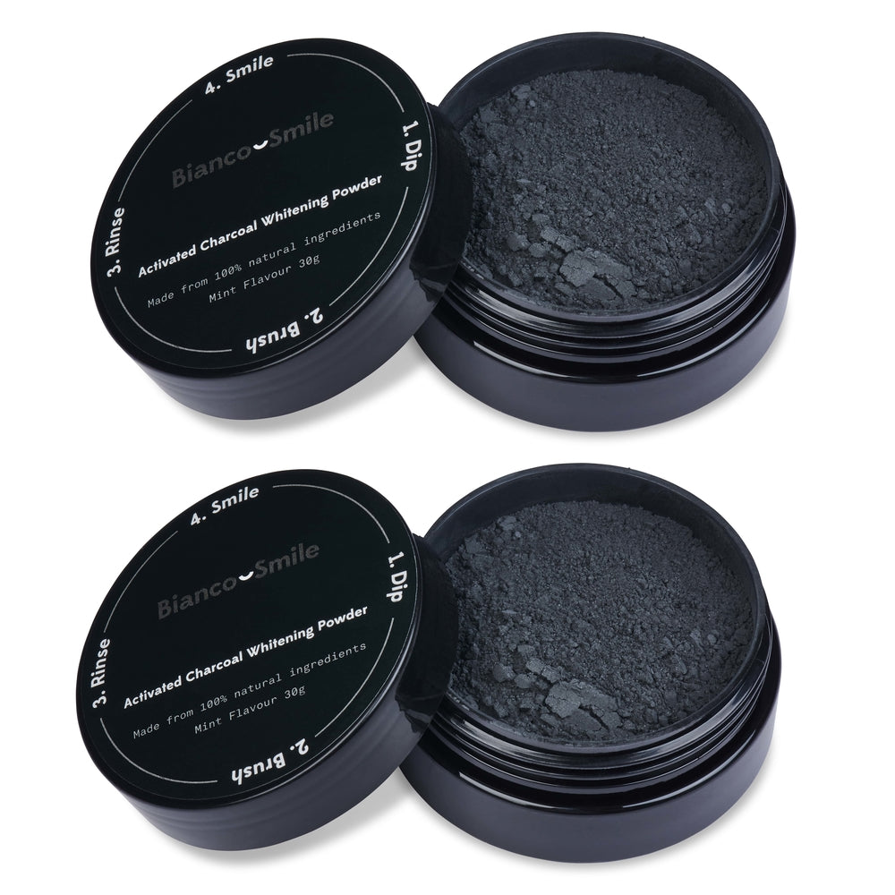 Activated Charcoal Powder Twin Pack - Bianco Smile