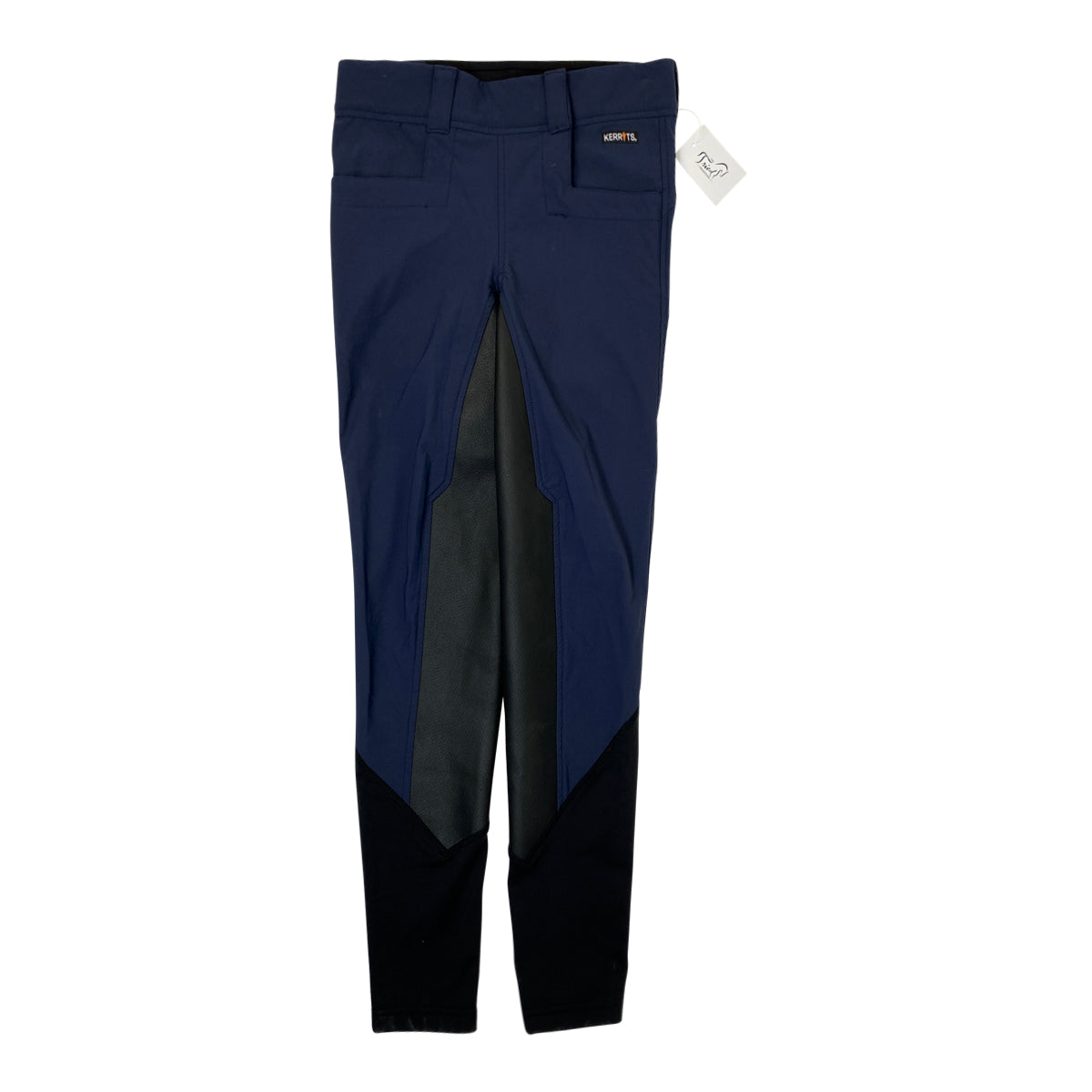Kerrits GripTek II Full-Seat Breech in Navy - Women's XL