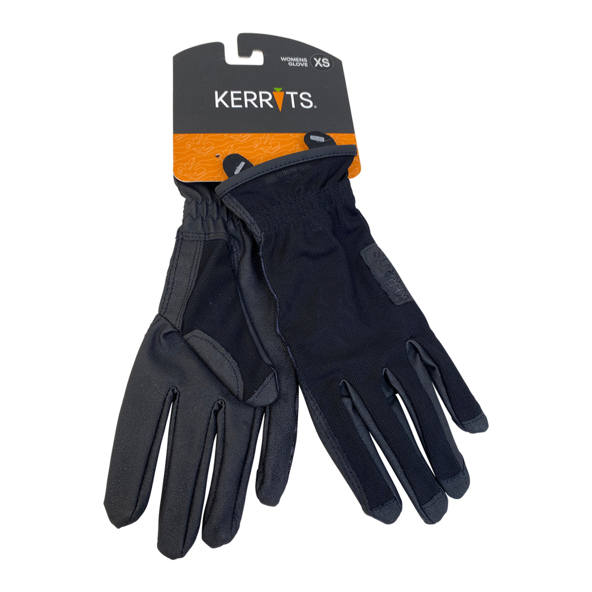 Kerrits Mesh Riding Gloves in Black - Women's XS
