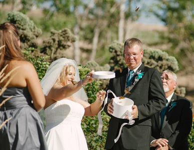 butterfly release wedding