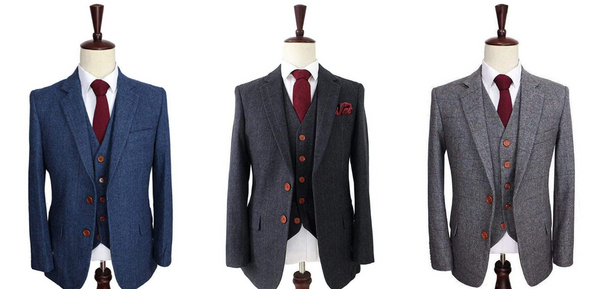 Custom tweed suits