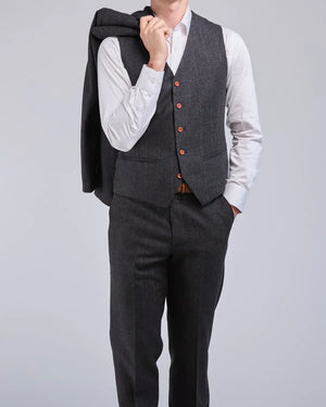 Waistcoat - Fabric Back - Tweedmaker