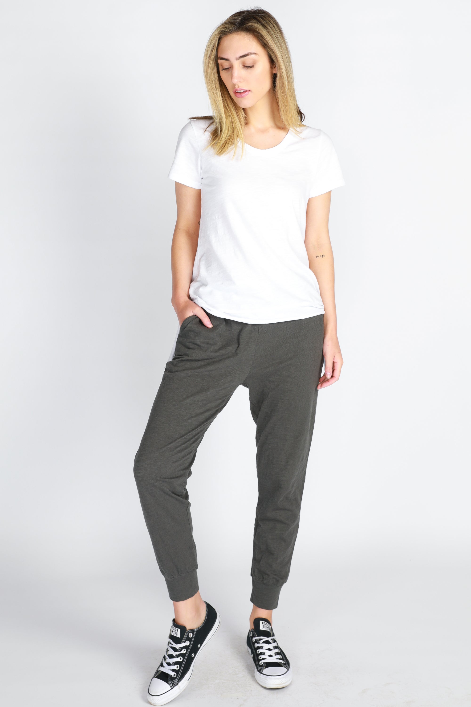 Brooklyn Pant-CHARCOAL