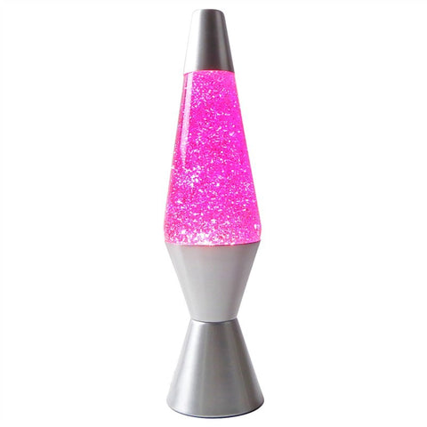 girls glitter lamp