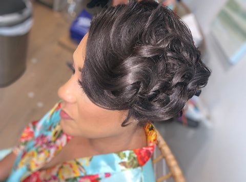 Bridesmaid hair, wedding hair, bride hair, bridal updo