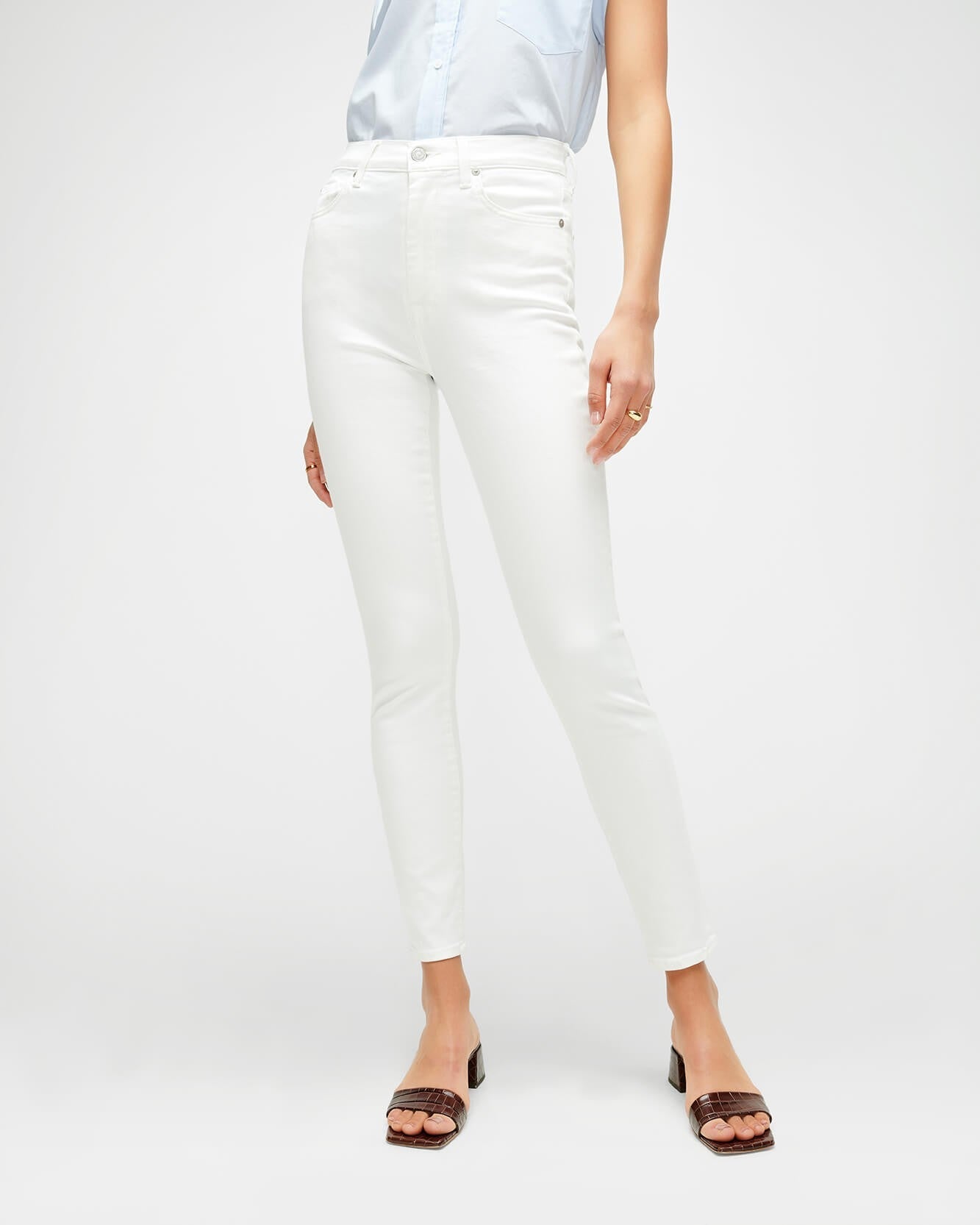 slim illusion high waist skinny