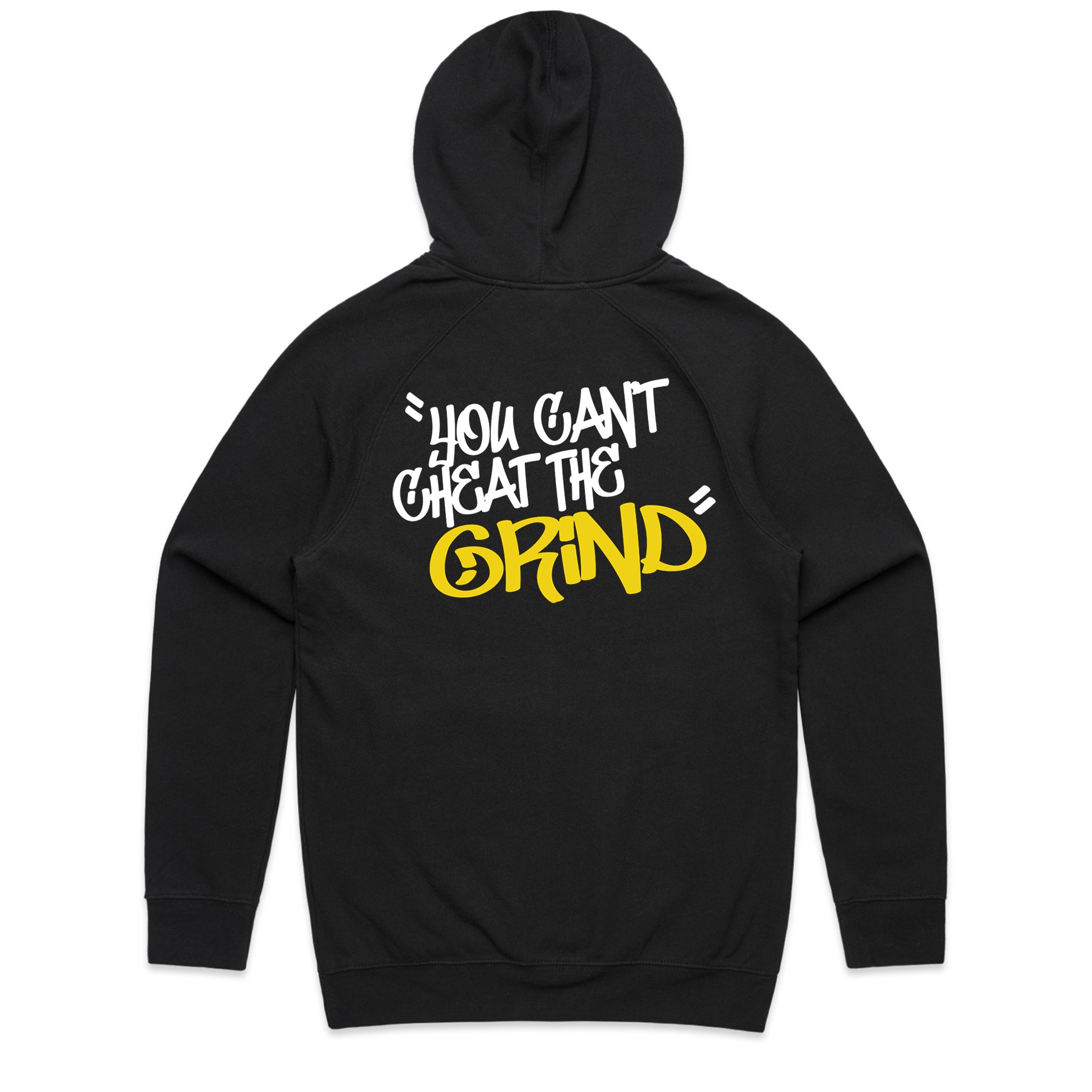 Can T Cheat The Grind Black Hoodie Hard Grind