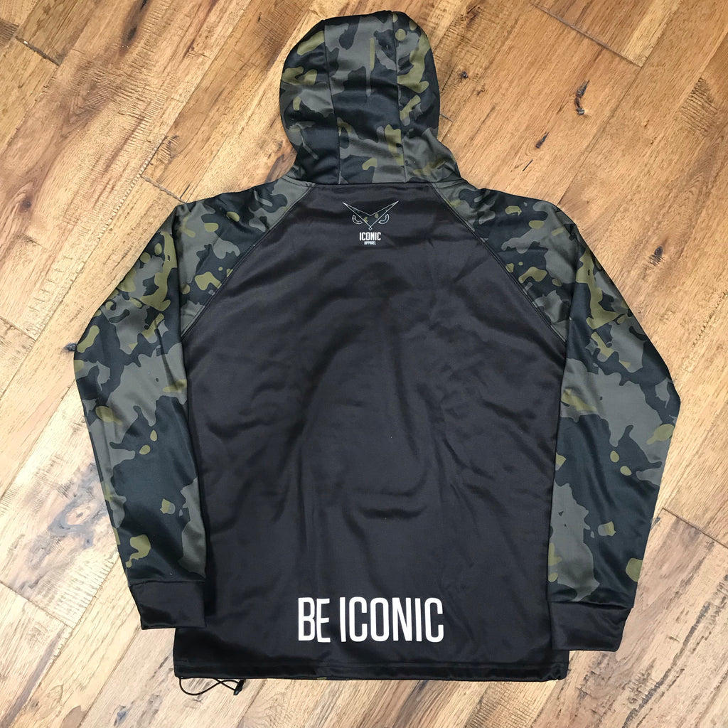 Iconic MultiCam Black Hoodie – Iconic Apparel