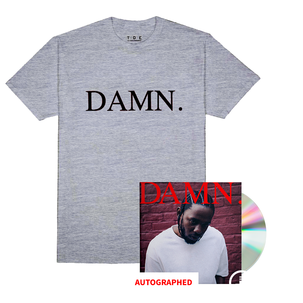 Damn Limited Edition Autographed Cd T Shirt Digital Album