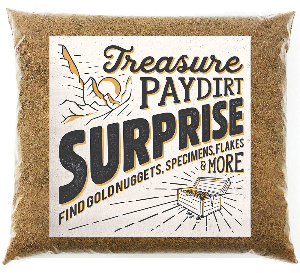 Treasure Paydirt Surprise '300 GRAM GOLD HUNT' - Gold Paydirt Panning Concentrates - Goldn Paydirt product image