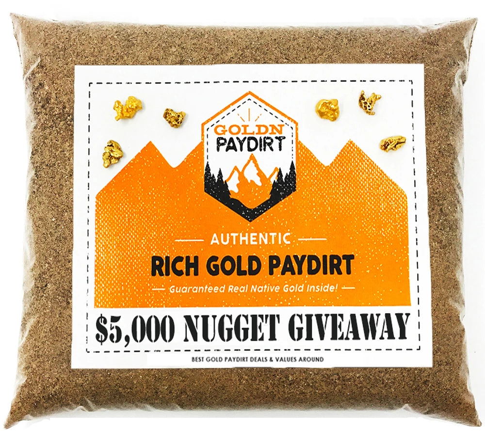 Pioneer Paydirt Pioneer Gold Paydirt Panning Pay Dirt Bag - Gold Prospecting Concentrate